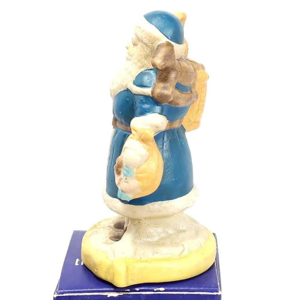 Santa Through The Years 1900 Victorian  Santa Christmas‎ Porcelain Figure  Vtg